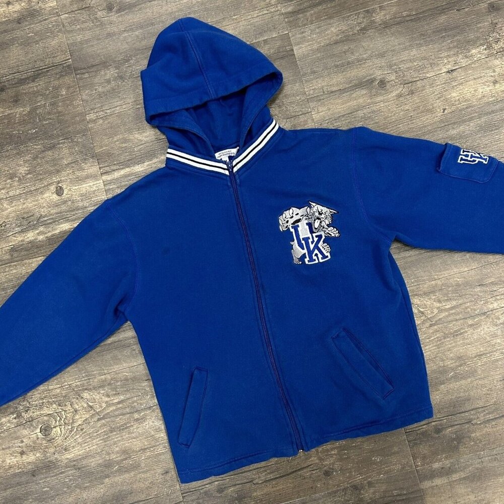 Vintage Wildcat Clothing Co Women's Kentucky‎ Wildcats Full Zip Hoodie Medium